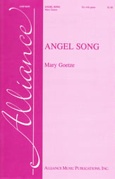 Angel Song SA choral sheet music cover